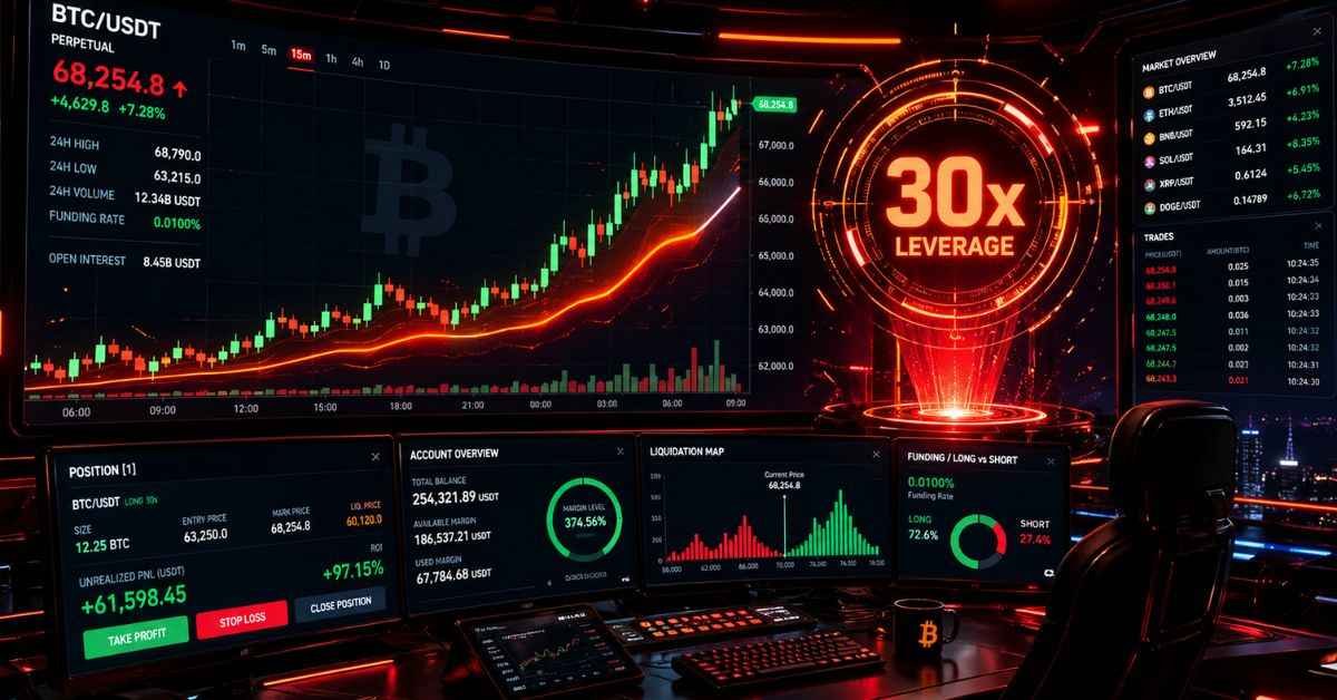 Crypto30x.com Gigachad: AI Crypto Trading Platform