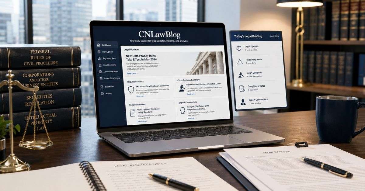 CNLawBlog: Trusted Legal Insights & Updates Online