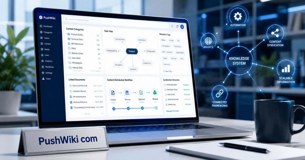 PushWiki com: Smart Digital Knowledge Platform