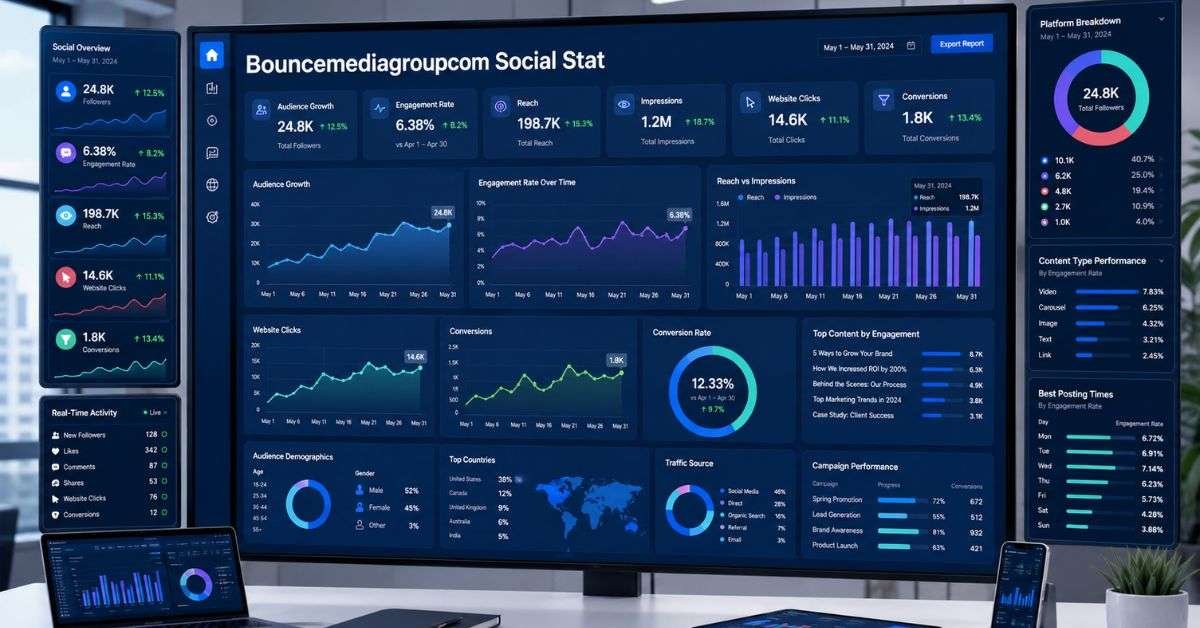Bouncemediagroupcom Social Stat: Analytics Guide 