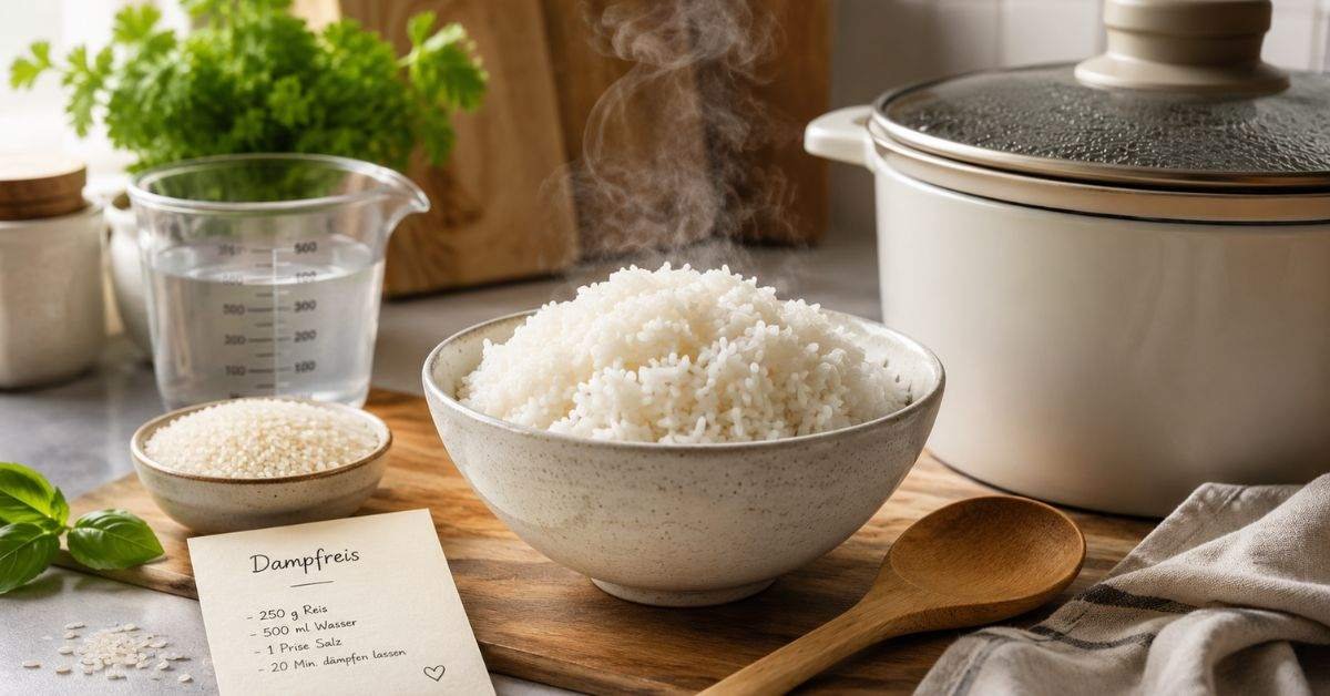 Dampfreis Guide: Perfect Steamed Rice Made Simple
