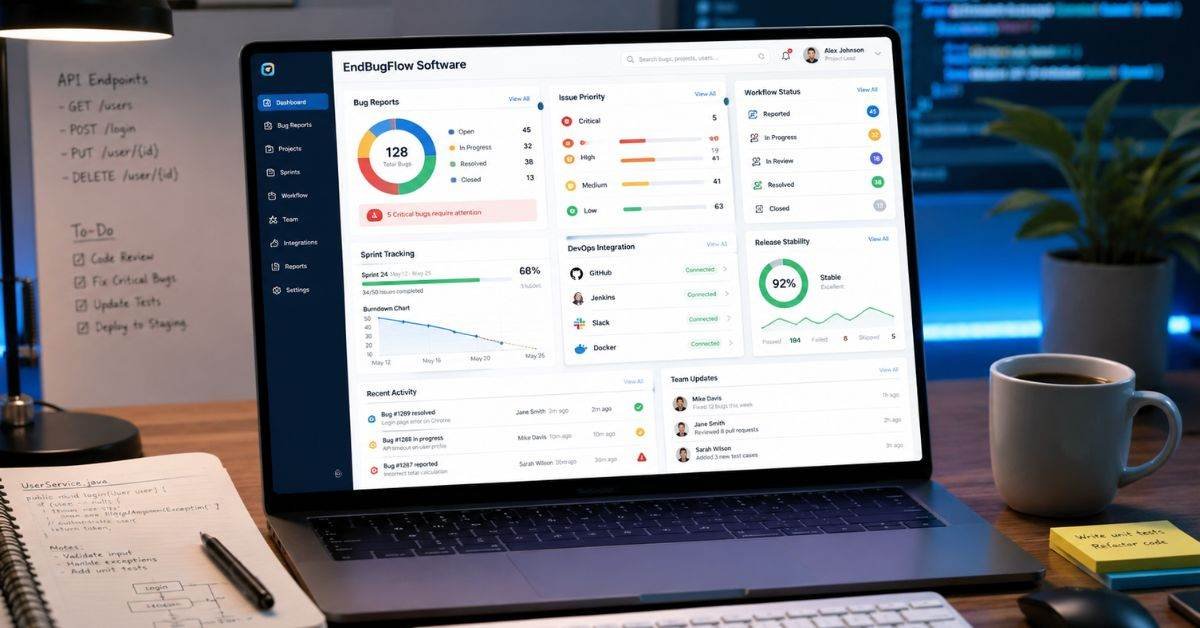 EndBugFlow Software: Smart Bug Tracking Management