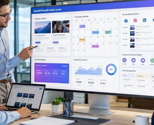 SparkPressFusion Com: Digital Smart Platform Guide 