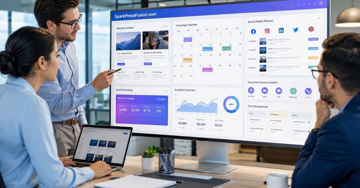 SparkPressFusion Com: Digital Smart Platform Guide 