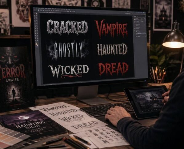 Freaky Font: Spooky Typography for Creative Designs 